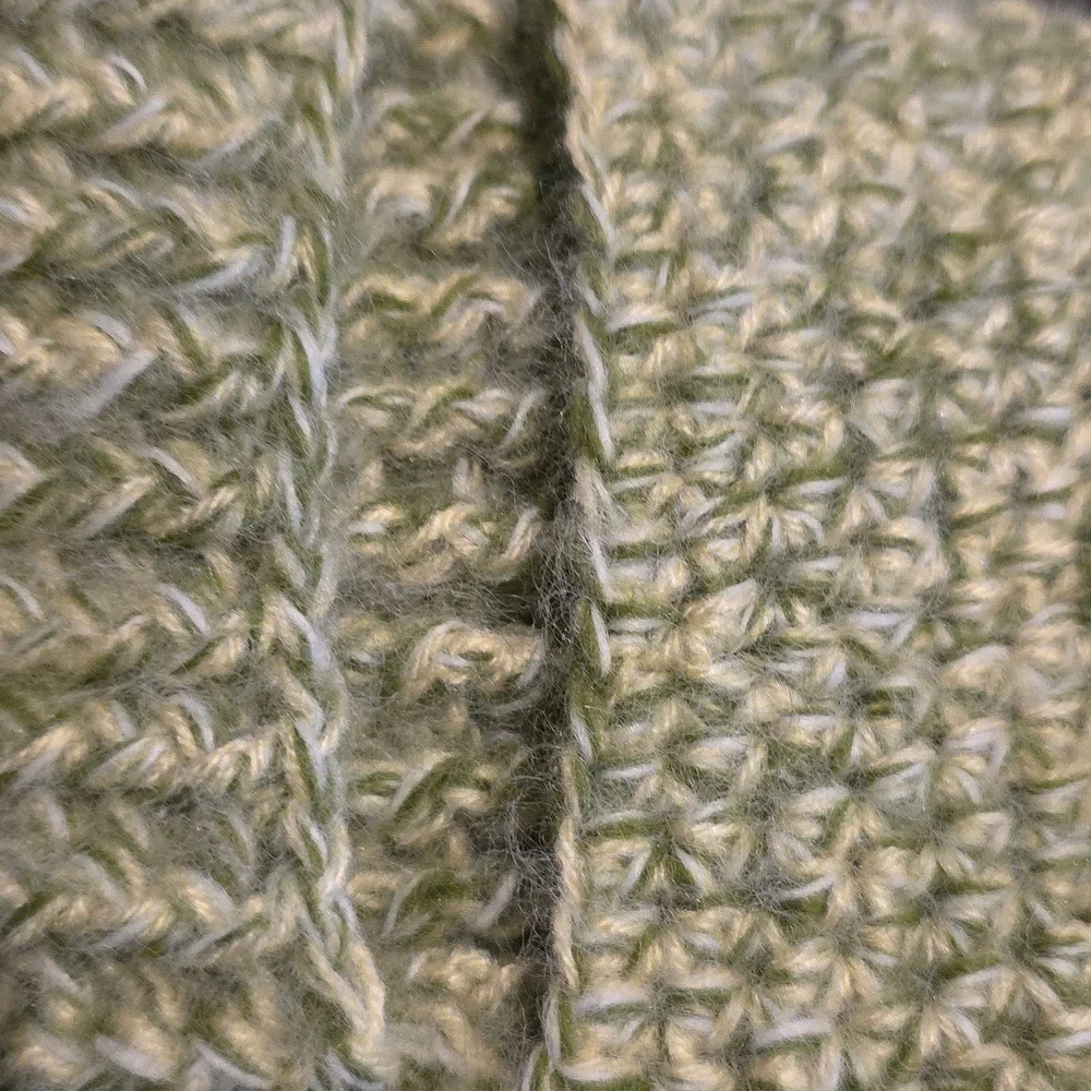 HAND CRAFTED Yoga Socks HANDMADE  Crochet Double Threads of Yellow Green White